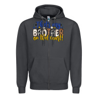 Smoke that s my brother on that court Zipper Hoodie - Zillion Design Studio