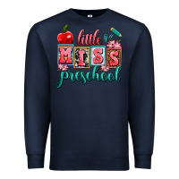 Navy little miss preschool Premium Sweatshirt - AdoDesignShop