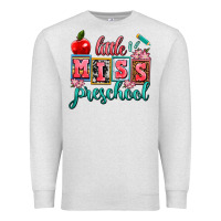 Oatmeal Heather little miss preschool Premium Sweatshirt - AdoDesignShop