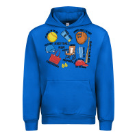 Cobalt softball mom Urban Hoodie - MaliasSmallBusiness