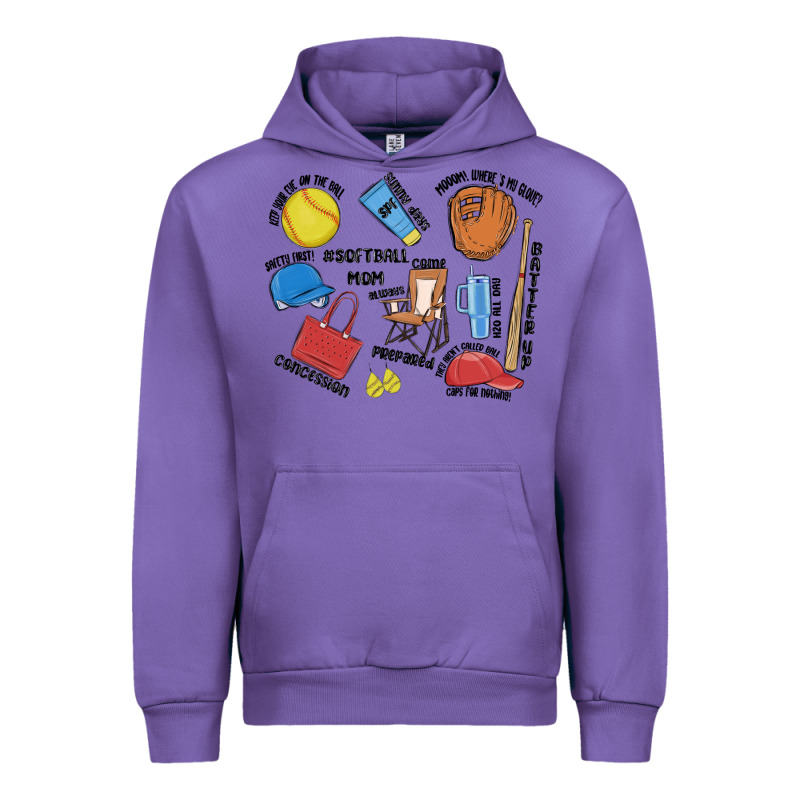 Softball Mom Urban Hoodie by MaliasSmallBusiness | Teevron