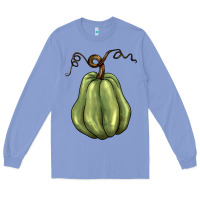 Colony Blue gourd green pumpkin Long Sleeve Tee - BarkalooDesign