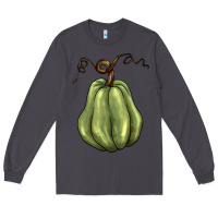 Smoke gourd green pumpkin Long Sleeve Tee - BarkalooDesign