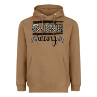 Toasted Coconut goneracing Heavyweight Hoodie - CowhideDigitalArt