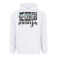 White goneracing Heavyweight Hoodie - CowhideDigitalArt