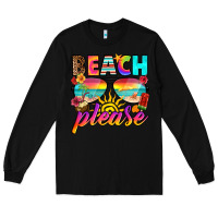 Black beach please Long Sleeve Tee - RanaPortraitStore