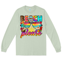 Matcha beach please Long Sleeve Tee - RanaPortraitStore