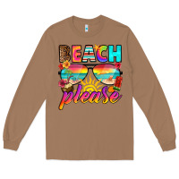 Toasted Coconut beach please Long Sleeve Tee - RanaPortraitStore