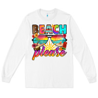 White beach please Long Sleeve Tee - RanaPortraitStore