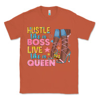 Copper hustle like a boss live like a queen Classic Tee - texasbilliewilder