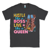 Smoke hustle like a boss live like a queen Classic Tee - texasbilliewilder