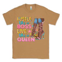 Toasted Coconut hustle like a boss live like a queen Classic Tee - texasbilliewilder