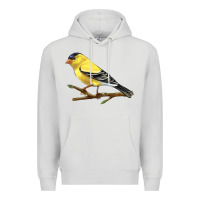 Dove Grey American Goldfinch Premium Hoodie - LillyAllenDesigns