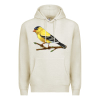 Oatmeal Heather American Goldfinch Premium Hoodie - LillyAllenDesigns
