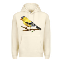 Sandshell American Goldfinch Premium Hoodie - LillyAllenDesigns