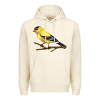 Tofu American Goldfinch Premium Hoodie - LillyAllenDesigns