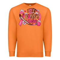 Carrot breast cancer go fight cure football Premium Sweatshirt - JahusDesignShop