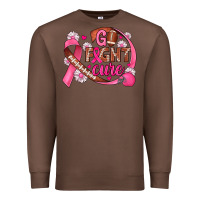 Chestnut breast cancer go fight cure football Premium Sweatshirt - JahusDesignShop