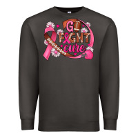 Smoke breast cancer go fight cure football Premium Sweatshirt - JahusDesignShop