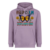 Lavender keep calm dream on Heavyweight Hoodie - CowhideDigitalArt