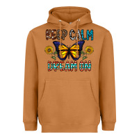 Meerkat keep calm dream on Heavyweight Hoodie - CowhideDigitalArt