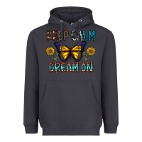 Smoke keep calm dream on Heavyweight Hoodie - CowhideDigitalArt