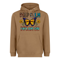 Keep Calm Dream On Heavyweight Hoodie | Teevron