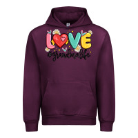 Mauve Wine love grandma life Urban Hoodie - MaliasSmallBusiness