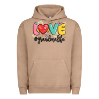 Pigment Burro love grandma life Urban Hoodie - MaliasSmallBusiness