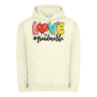 Pigment Pistachio love grandma life Urban Hoodie - MaliasSmallBusiness