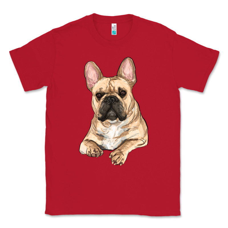 French Bulldog Sitting Classic Tee by RanaPortraitStore | Teevron
