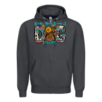 Smoke kinda busy being a dog mom Zipper Hoodie - Zillion Design Studio