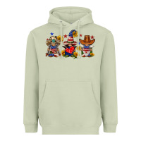 Matcha american gnomes Heavyweight Hoodie - FaDigitalArtStudio