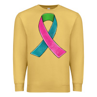 Antique Gold metastatic breast cancer ribbon Premium Sweatshirt - JahusDesignShop