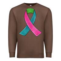 Chestnut metastatic breast cancer ribbon Premium Sweatshirt - JahusDesignShop