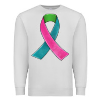Dove Grey metastatic breast cancer ribbon Premium Sweatshirt - JahusDesignShop