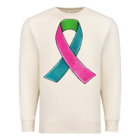 Sandshell metastatic breast cancer ribbon Premium Sweatshirt - JahusDesignShop