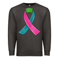 Smoke metastatic breast cancer ribbon Premium Sweatshirt - JahusDesignShop