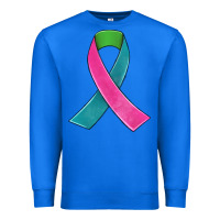 True Royal metastatic breast cancer ribbon Premium Sweatshirt - JahusDesignShop