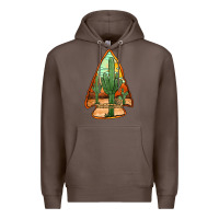 Coffee desert cactus arrowhead Premium Hoodie - Jasminsmagicworld