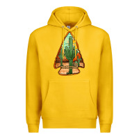 Lemon desert cactus arrowhead Premium Hoodie - Jasminsmagicworld