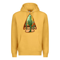 Mustard desert cactus arrowhead Premium Hoodie - Jasminsmagicworld