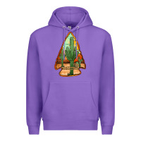 Purple desert cactus arrowhead Premium Hoodie - Jasminsmagicworld