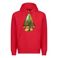 Red desert cactus arrowhead Premium Hoodie - Jasminsmagicworld