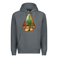 Rock desert cactus arrowhead Premium Hoodie - Jasminsmagicworld