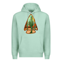 Seafoam desert cactus arrowhead Premium Hoodie - Jasminsmagicworld
