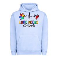 Pigment Grape Ice love needs no words Urban Hoodie - MaliasSmallBusiness