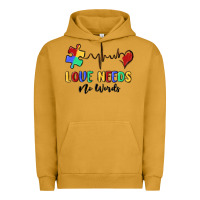 Pigment Peanut Butter love needs no words Urban Hoodie - MaliasSmallBusiness