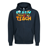 Navy ready to teach Zipper Hoodie - texasbilliewilder