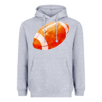 Heather Grey american football  pigskin  gridiron football Heavyweight Hoodie - FaDigitalArtStudio